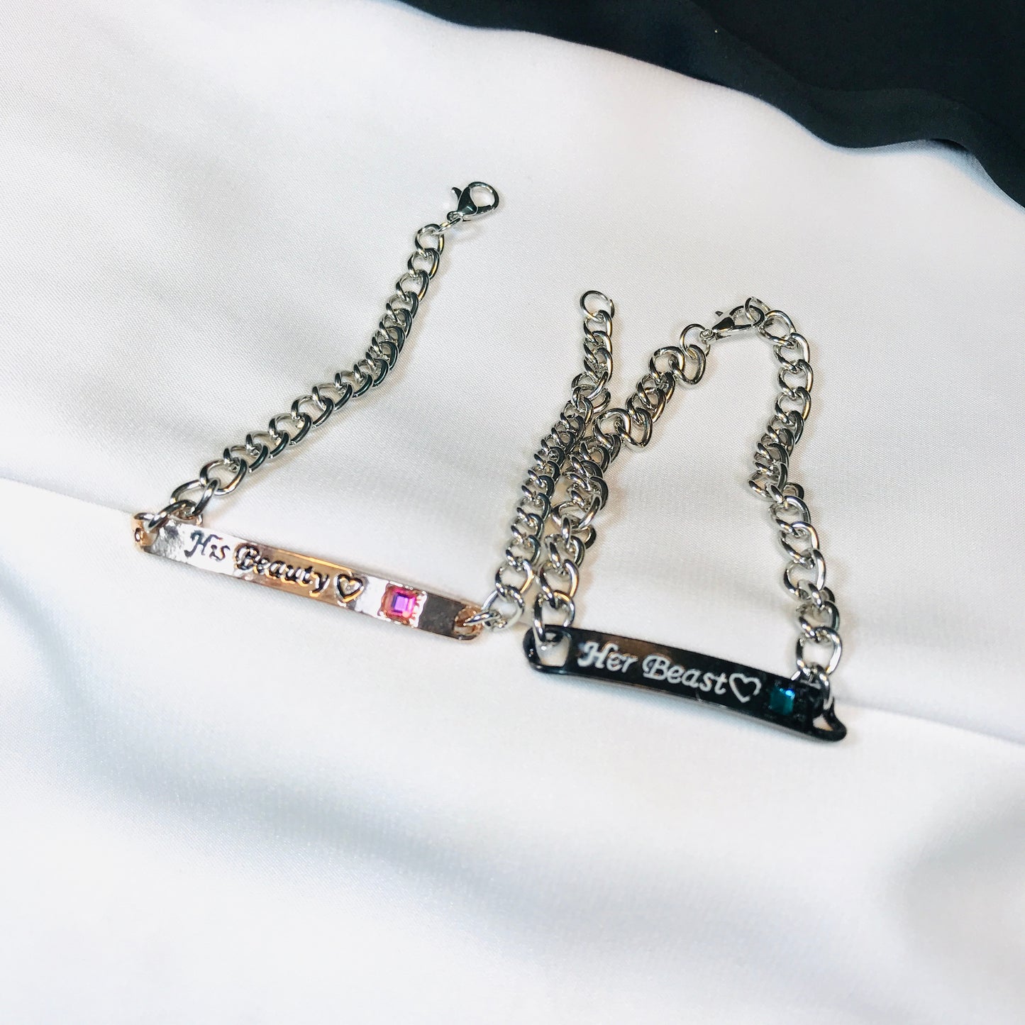 Couple Bracelet Set Beast & Beauty