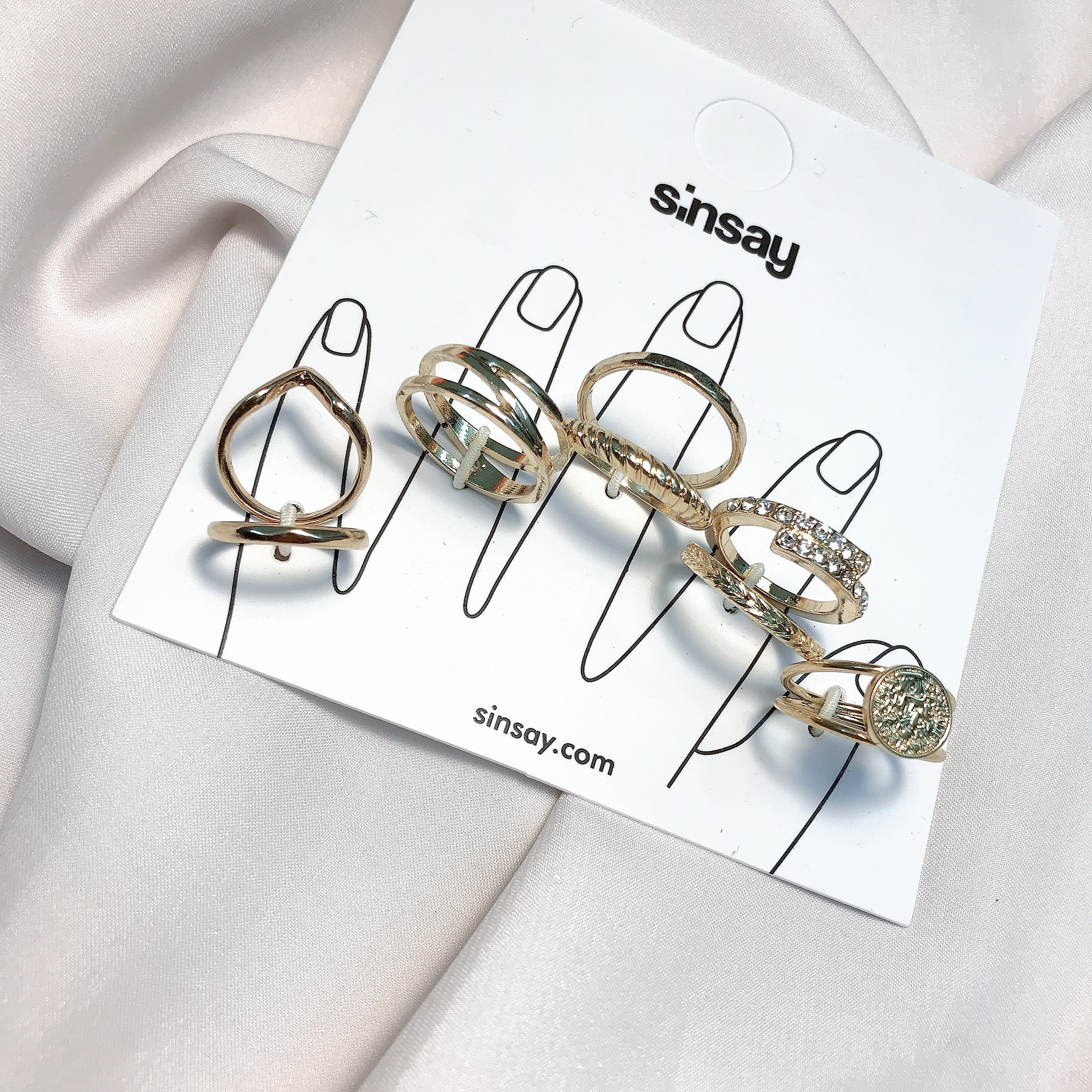 Golden Coin Ring Set (R-34)