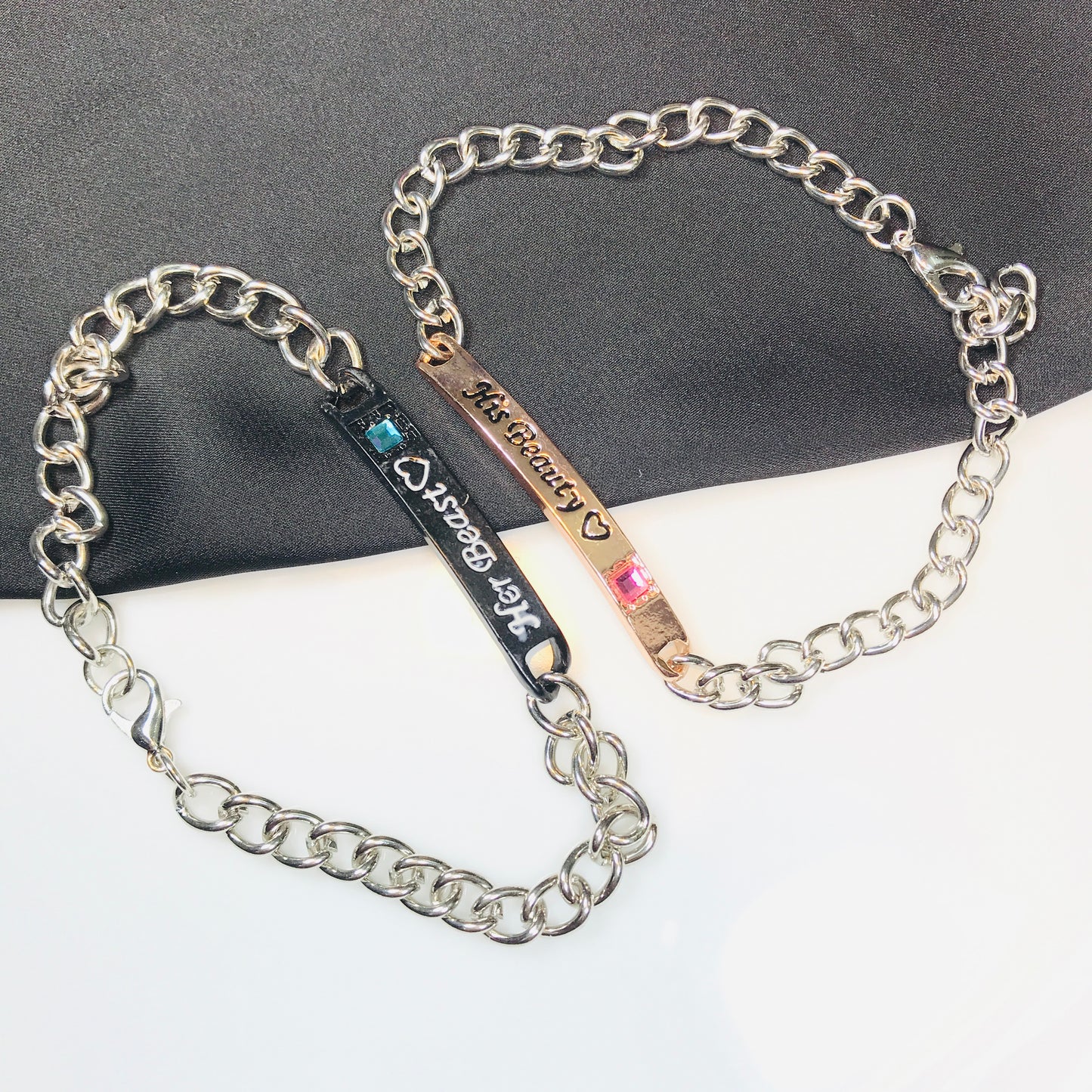 Couple Bracelet Set Beast & Beauty