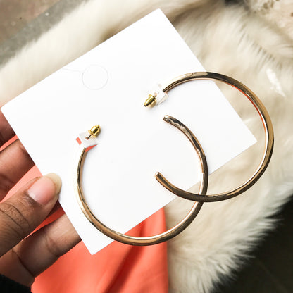 plain Golden hoop