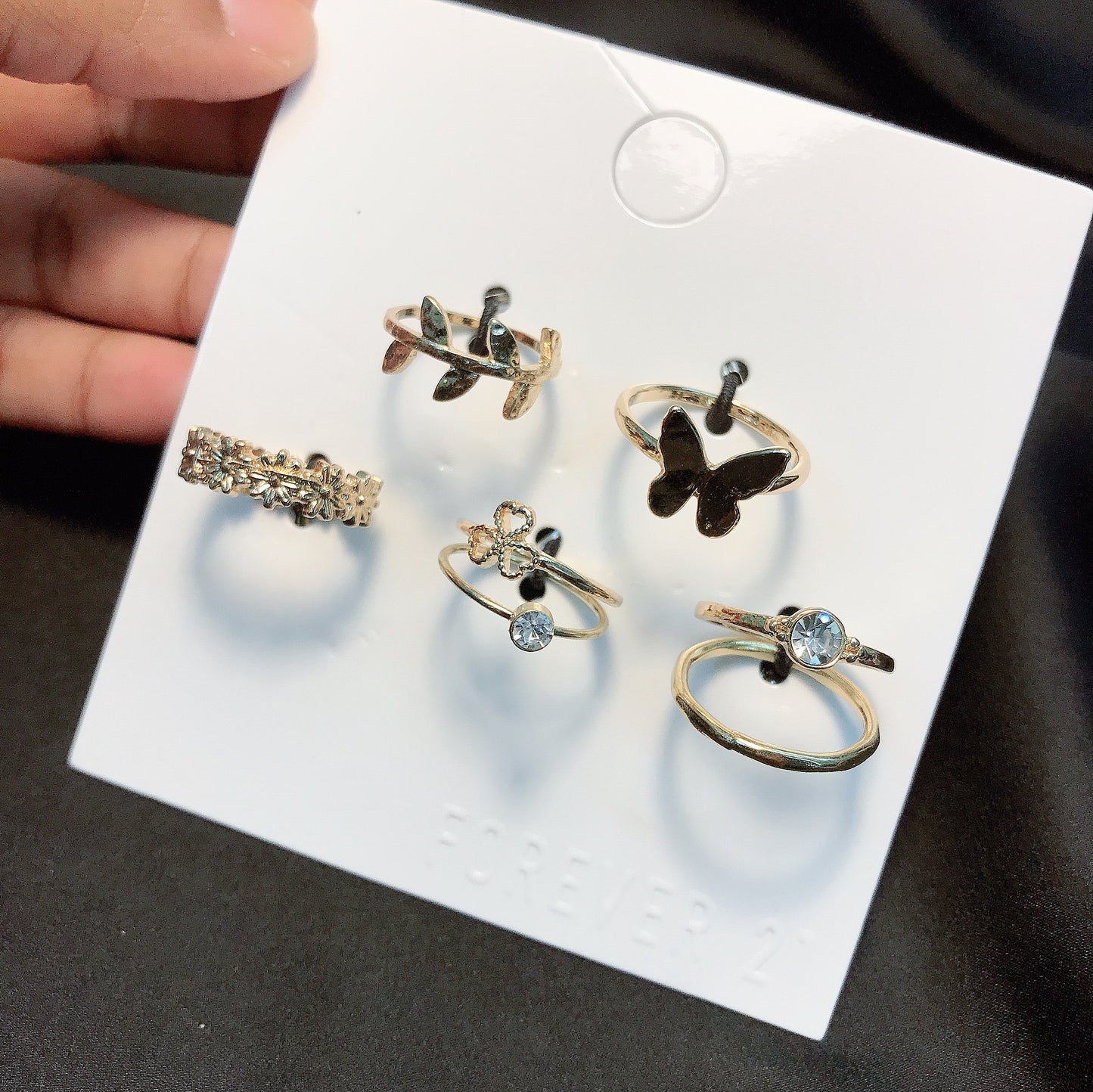 Butterfly Ring Set (R-37)