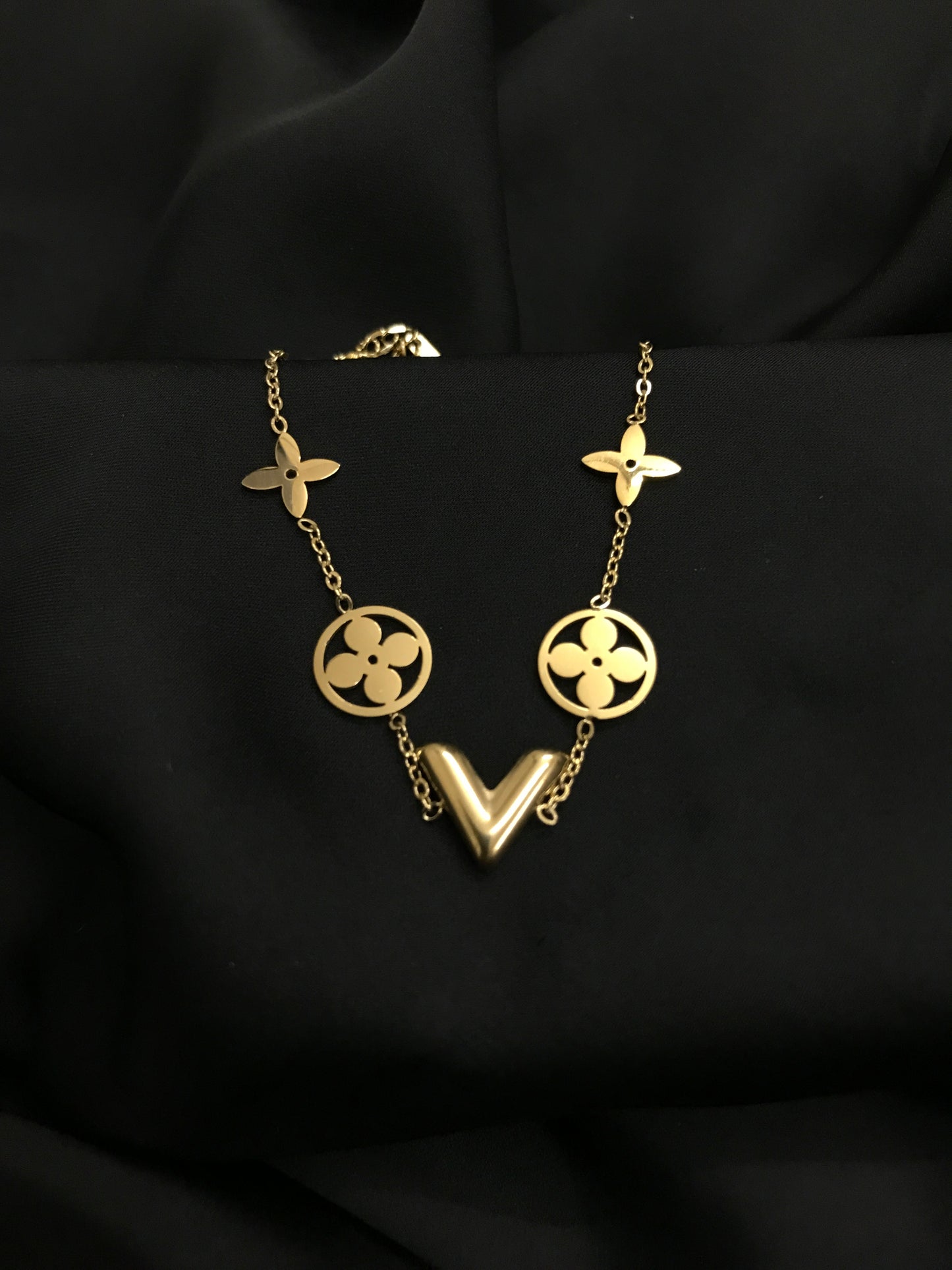 Luis Golden Chain Bracelet-05