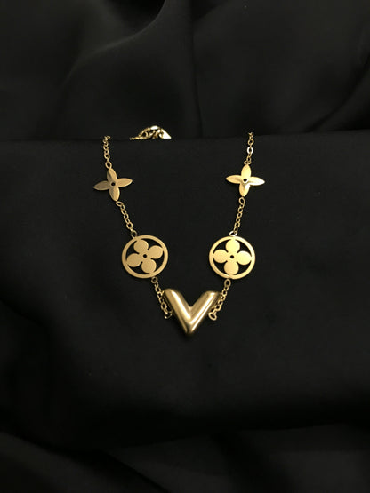 Luis Golden Chain Bracelet-05