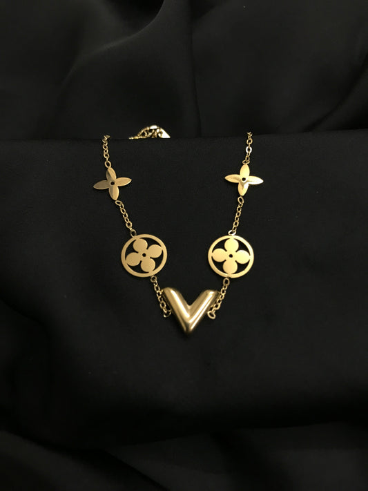 Luis Golden Chain Bracelet-05