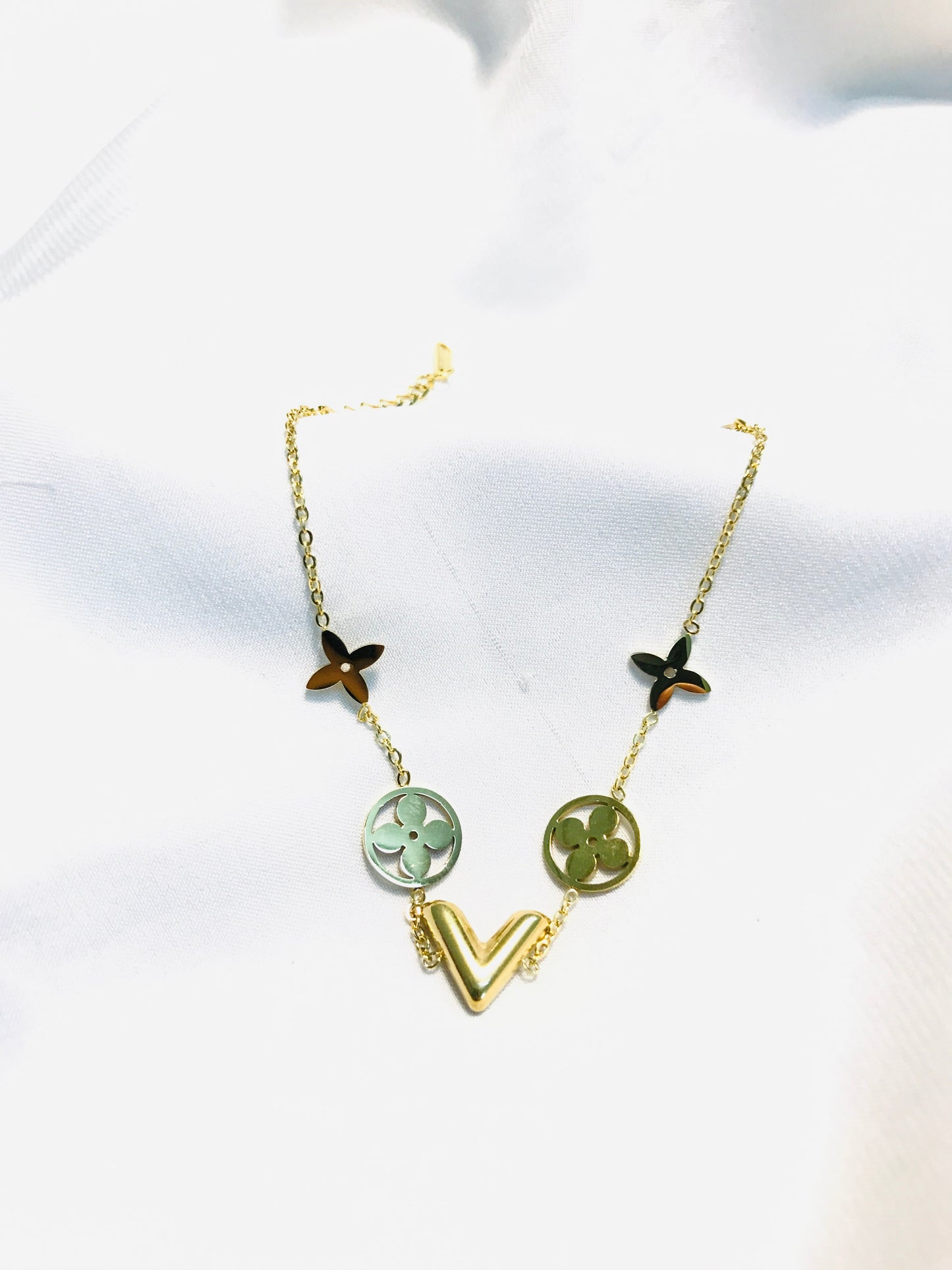 Luis Golden Chain Bracelet-05