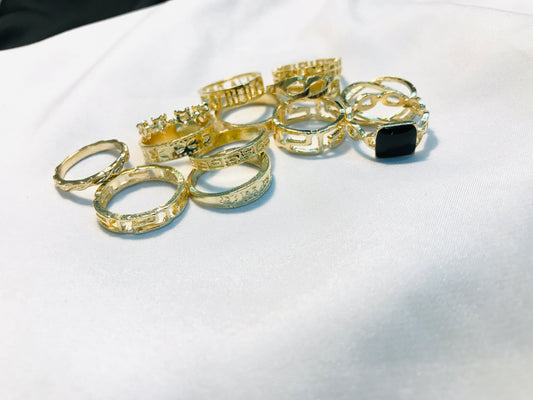 Black Ring Set (R-61)