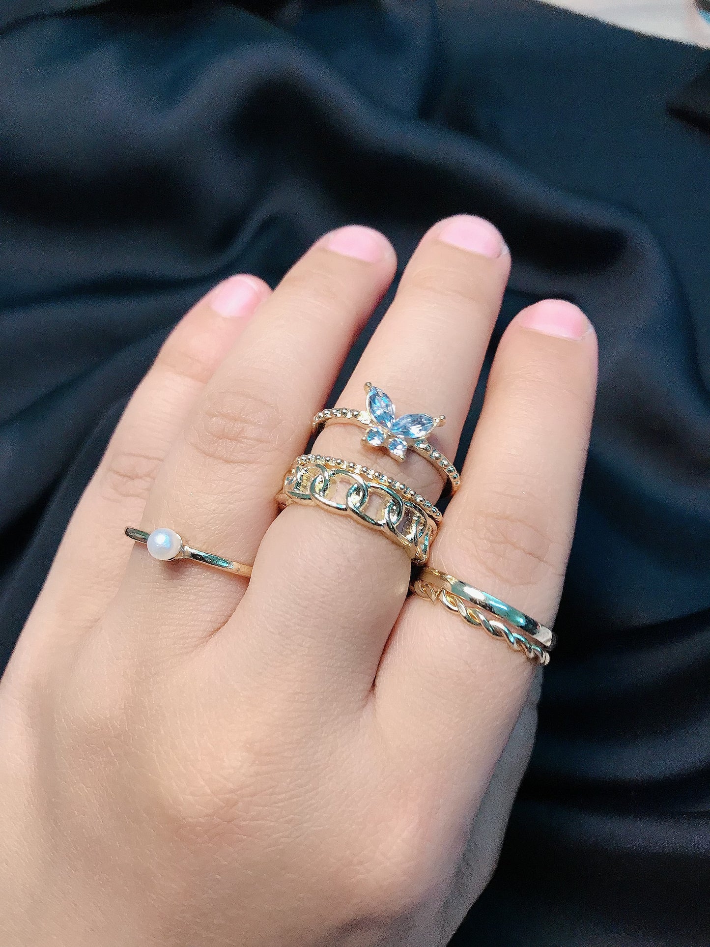 Butterfly Ring Set (R-60)