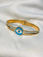 Load image into Gallery viewer, Titanium Eye Bracelet

