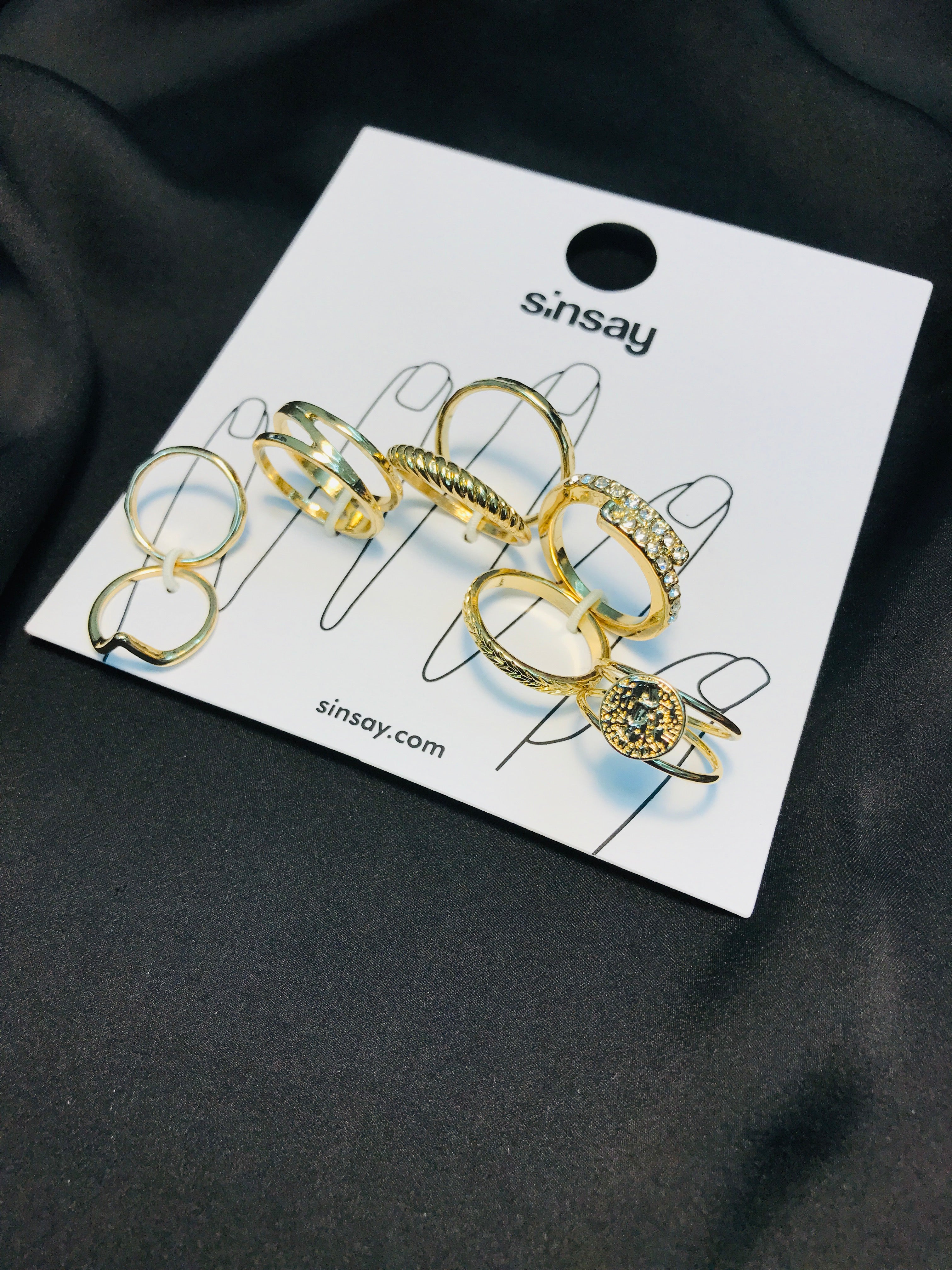 Golden Coin Ring Set (R-34)
