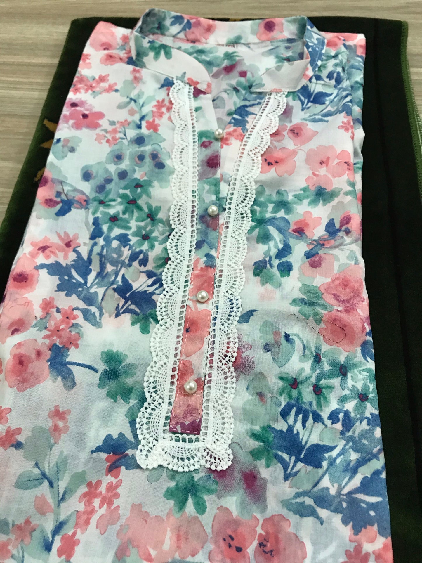 Soothing Pink cotton kurti