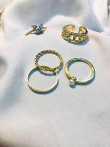 Butterfly Ring Set (R-60)