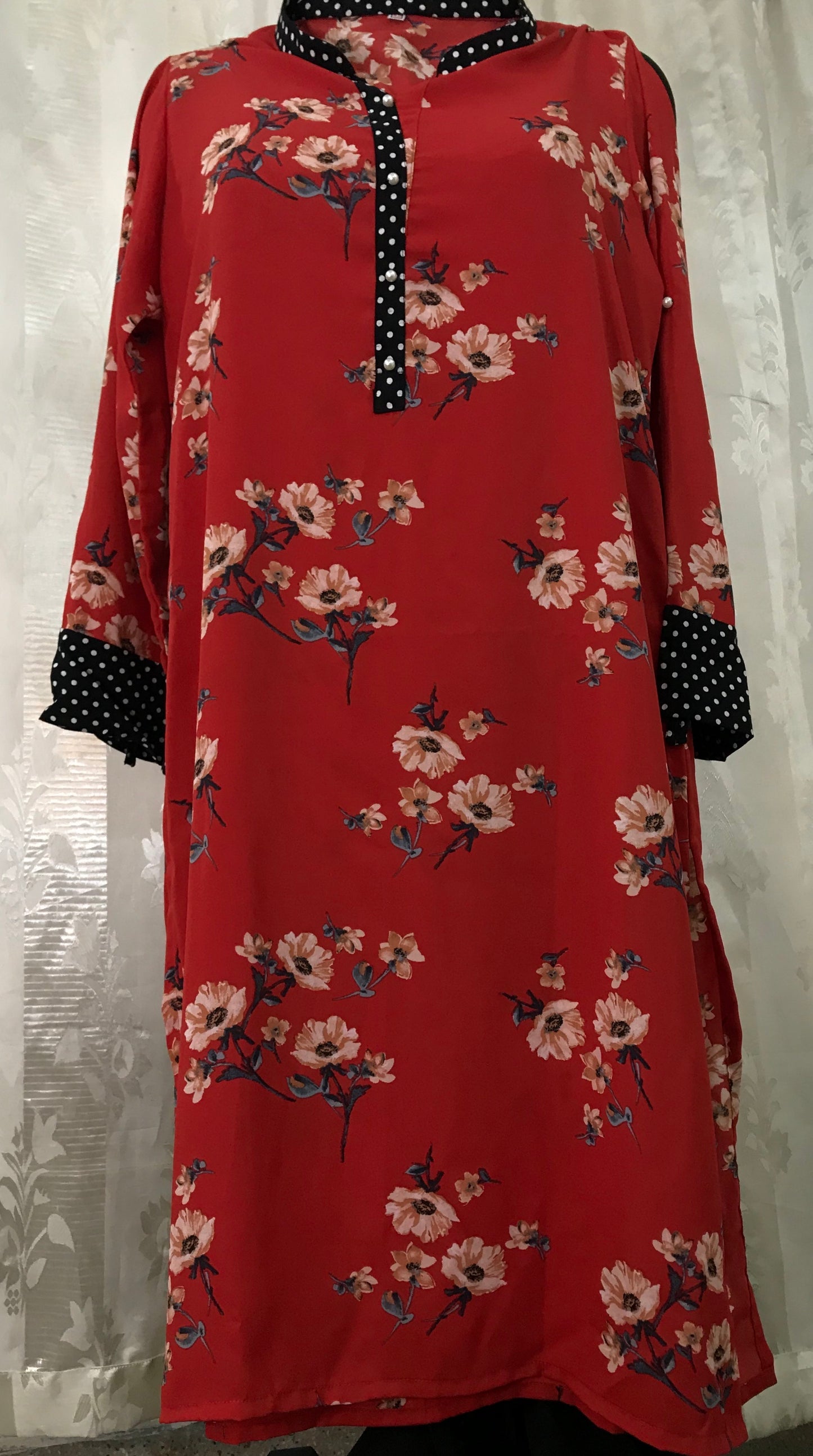 Red Rogers Kurti