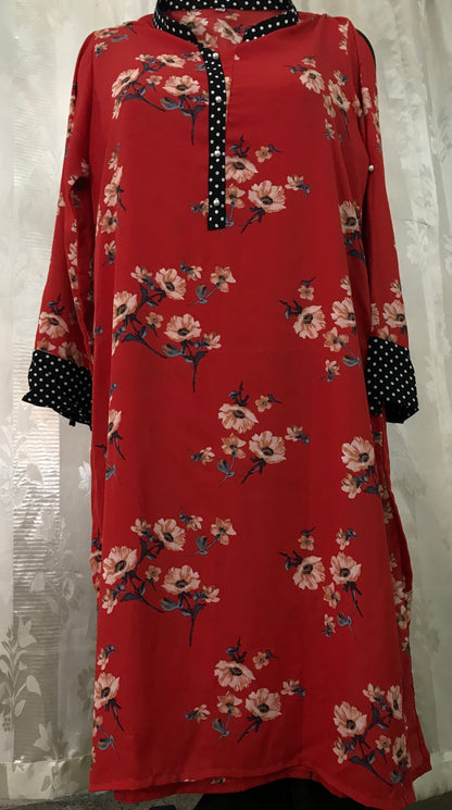 Red Rogers Kurti