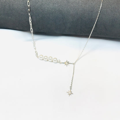 Pearl star pendant