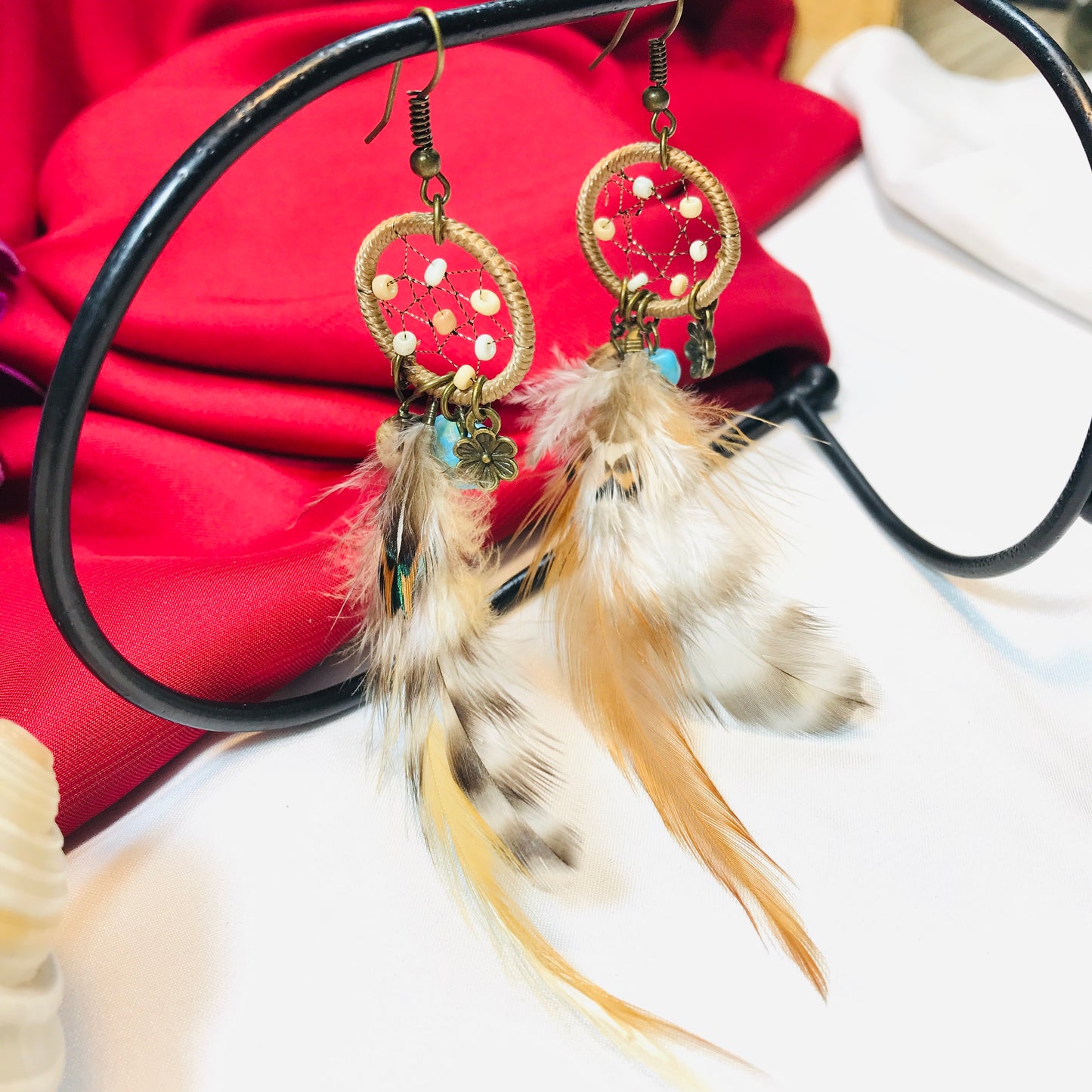 Feather Hanging Earring