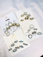 Load image into Gallery viewer, Golden Coin Ring Set (R-34)
