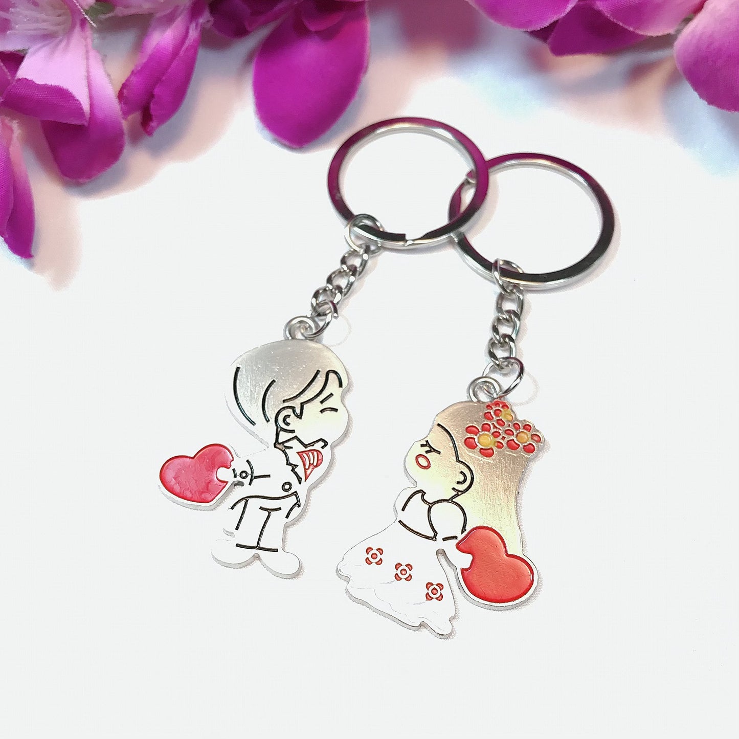 Couple Key Ring