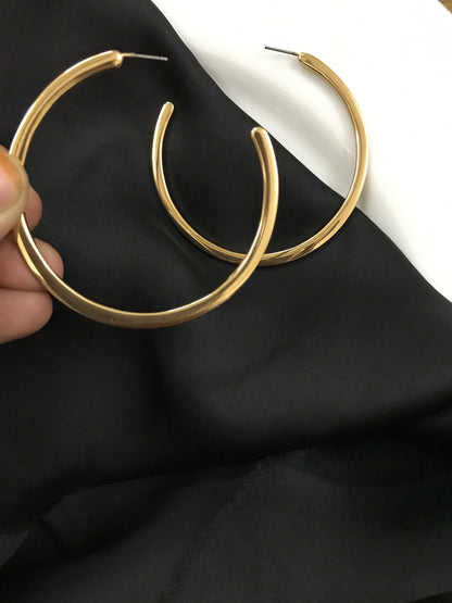 plain Golden hoop