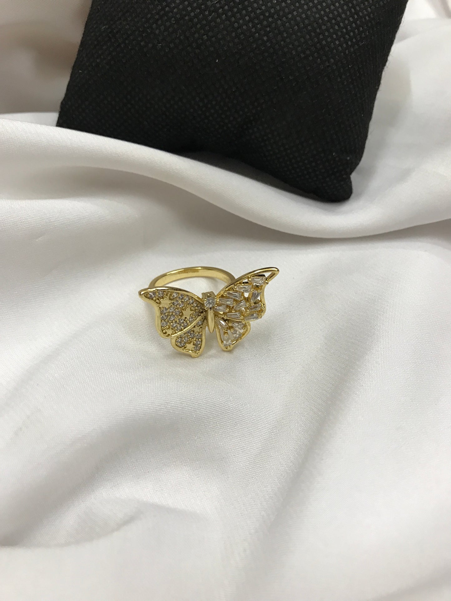 Golden Butterfly Ring