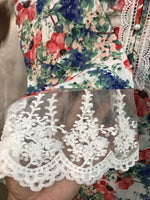 Load image into Gallery viewer, Floral cotton kurti
