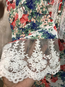 Floral cotton kurti