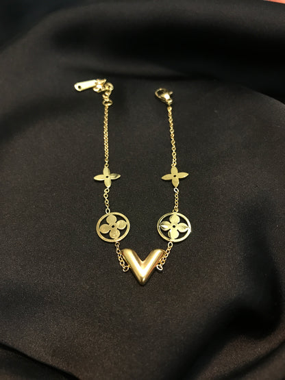 Luis Golden Chain Bracelet-05