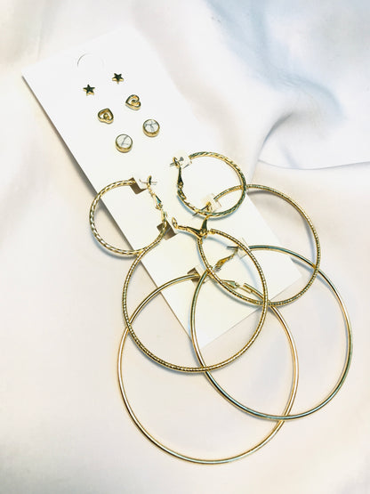 Stud & hooo set SH-02