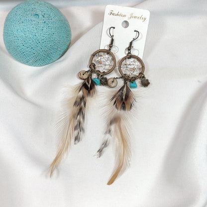 Feather Hanging Earring