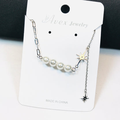 Pearl star pendant
