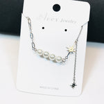 Load image into Gallery viewer, Pearl star pendant
