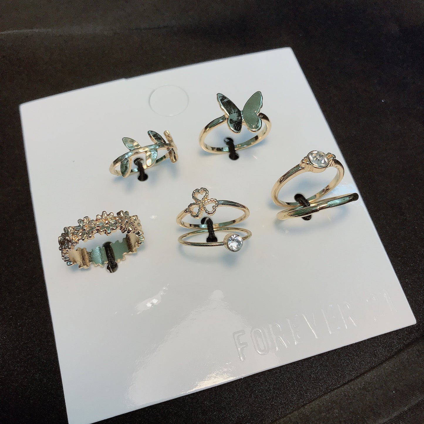 Butterfly Ring Set (R-37)