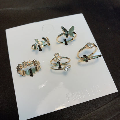 Butterfly Ring Set (R-37)