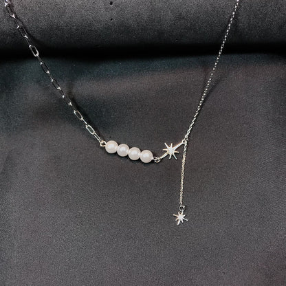 Pearl star pendant