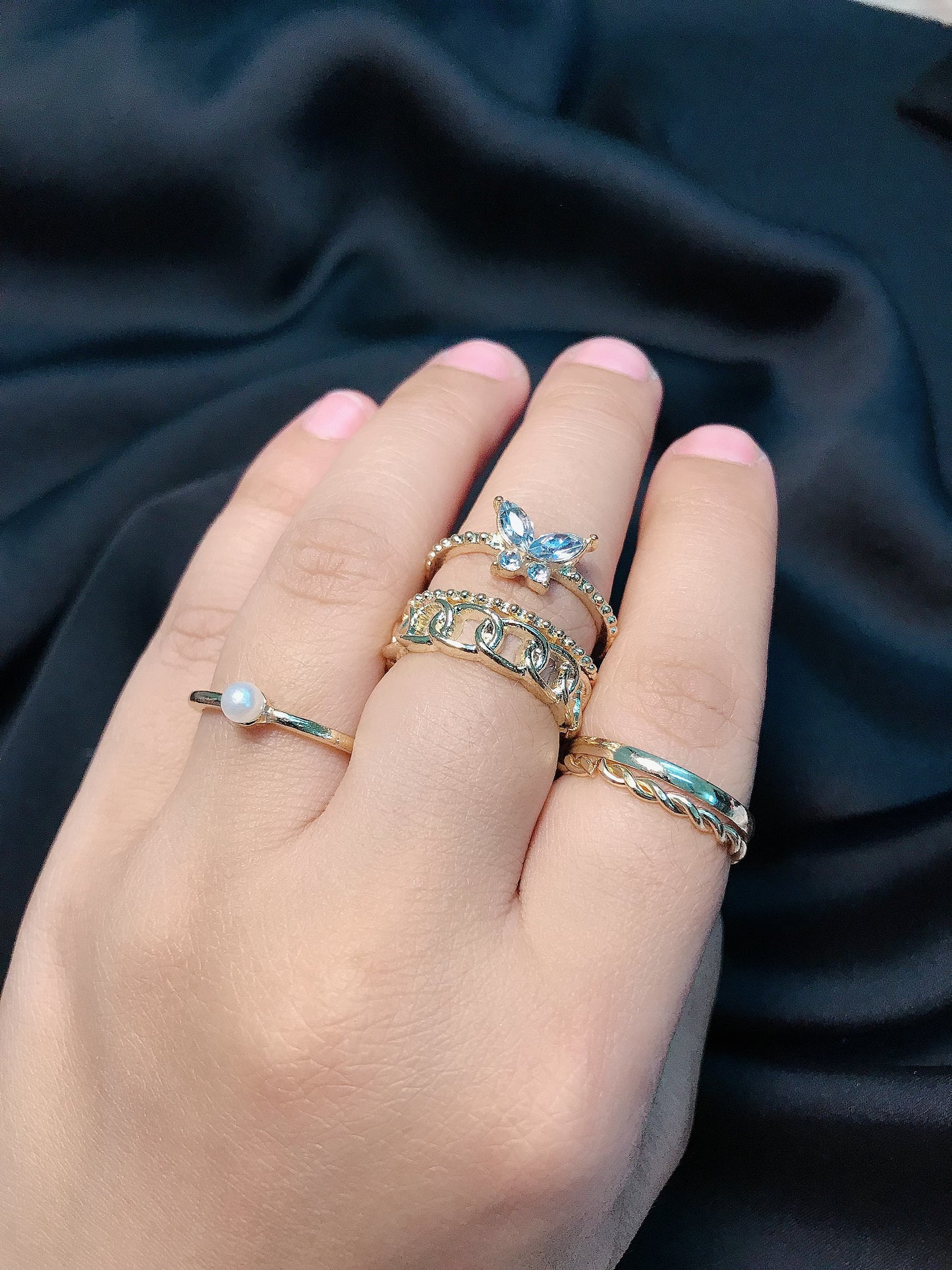 Butterfly Ring Set (R-60)