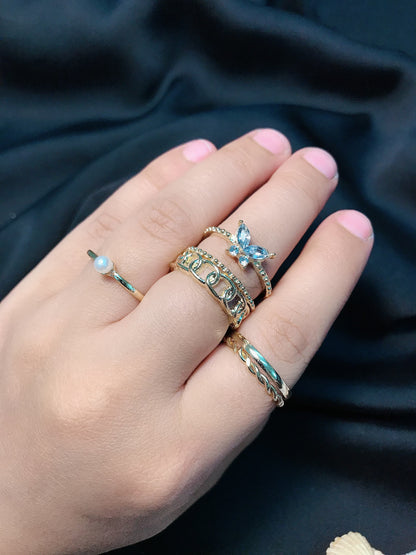 Butterfly Ring Set (R-60)