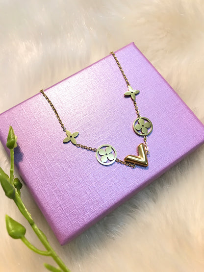 Luis Golden Chain Bracelet-05