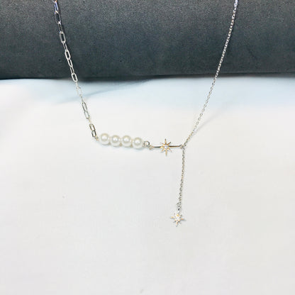 Pearl star pendant