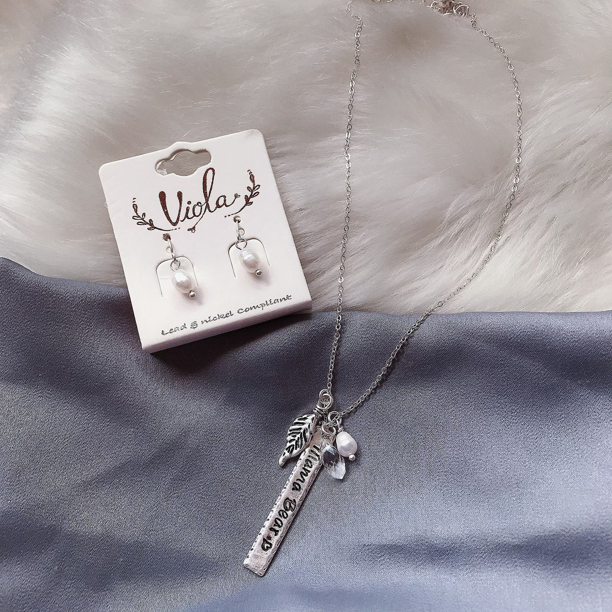 Pearl Engraved Set