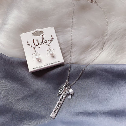 Pearl Engraved Set
