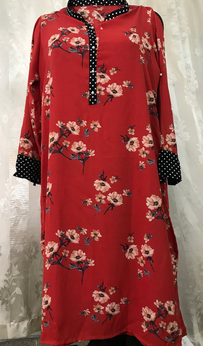 Red Rogers Kurti