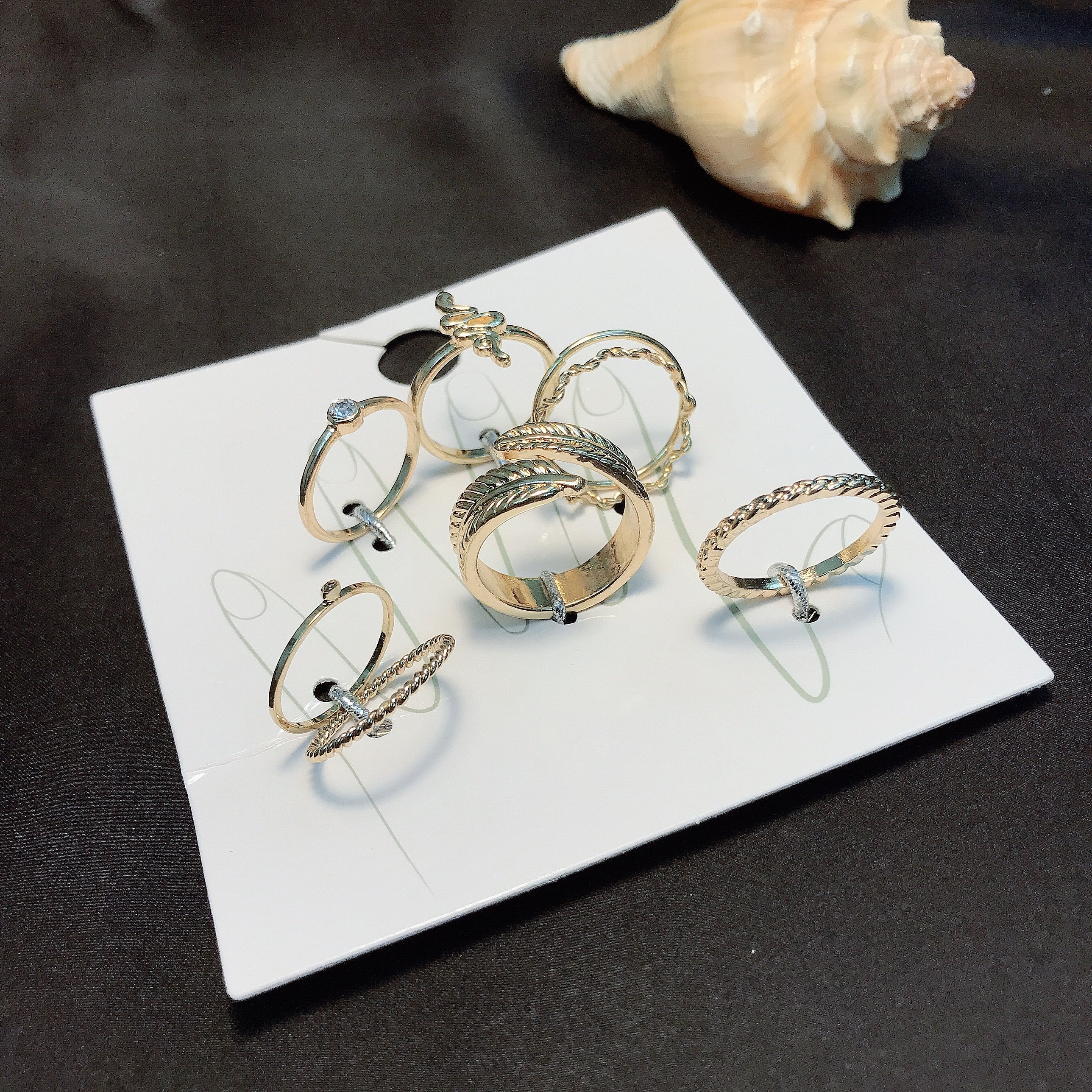Golden Knuckle Ring