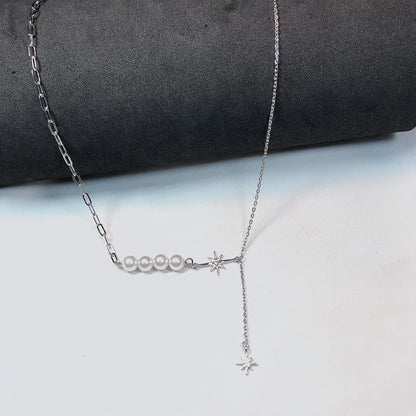 Pearl star pendant