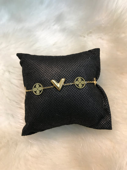 Luis Golden Chain Bracelet-05