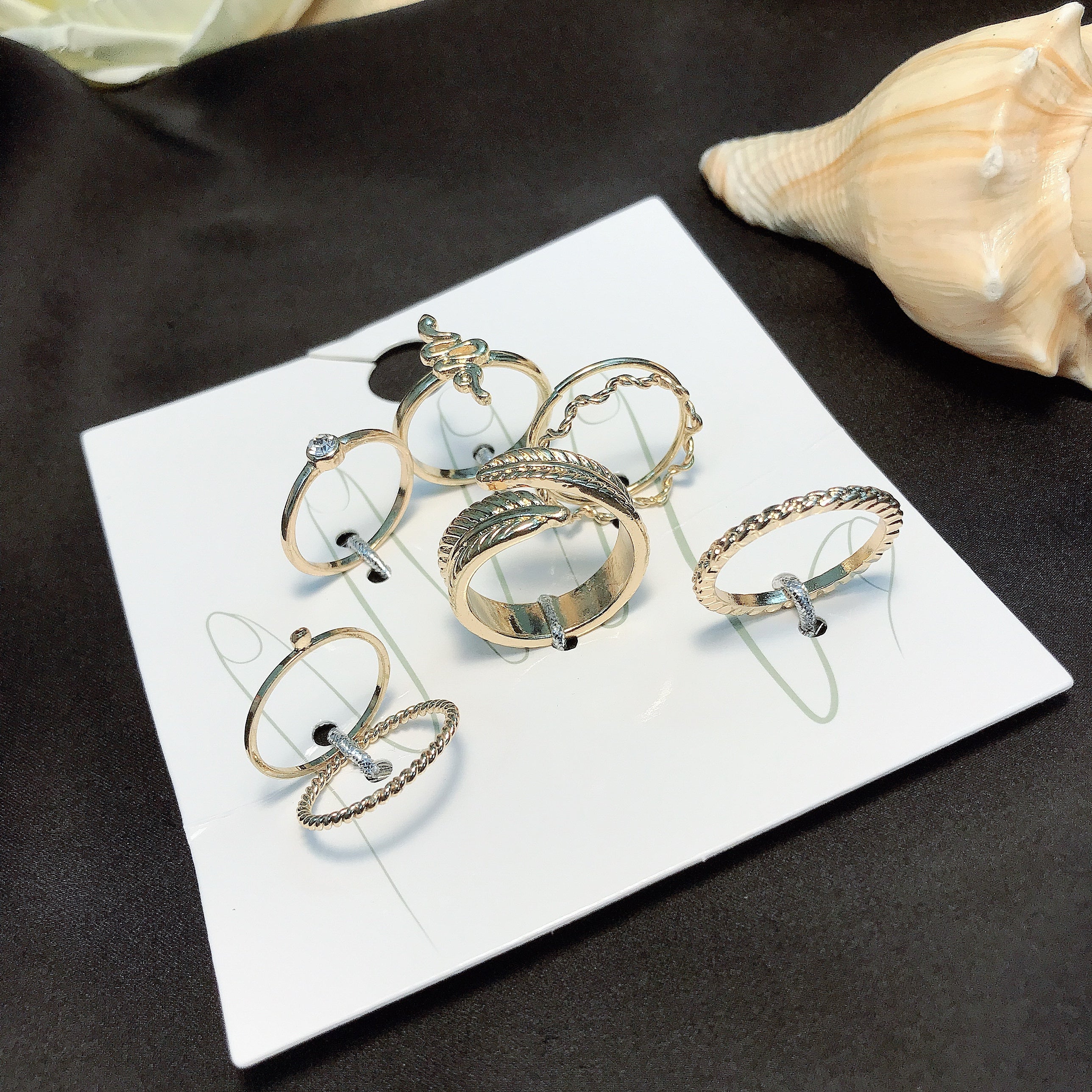 Golden Knuckle Ring