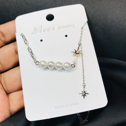 Pearl star pendant