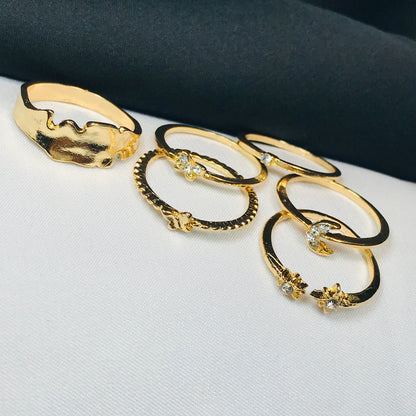 Half Moon Ring Set (R-31)
