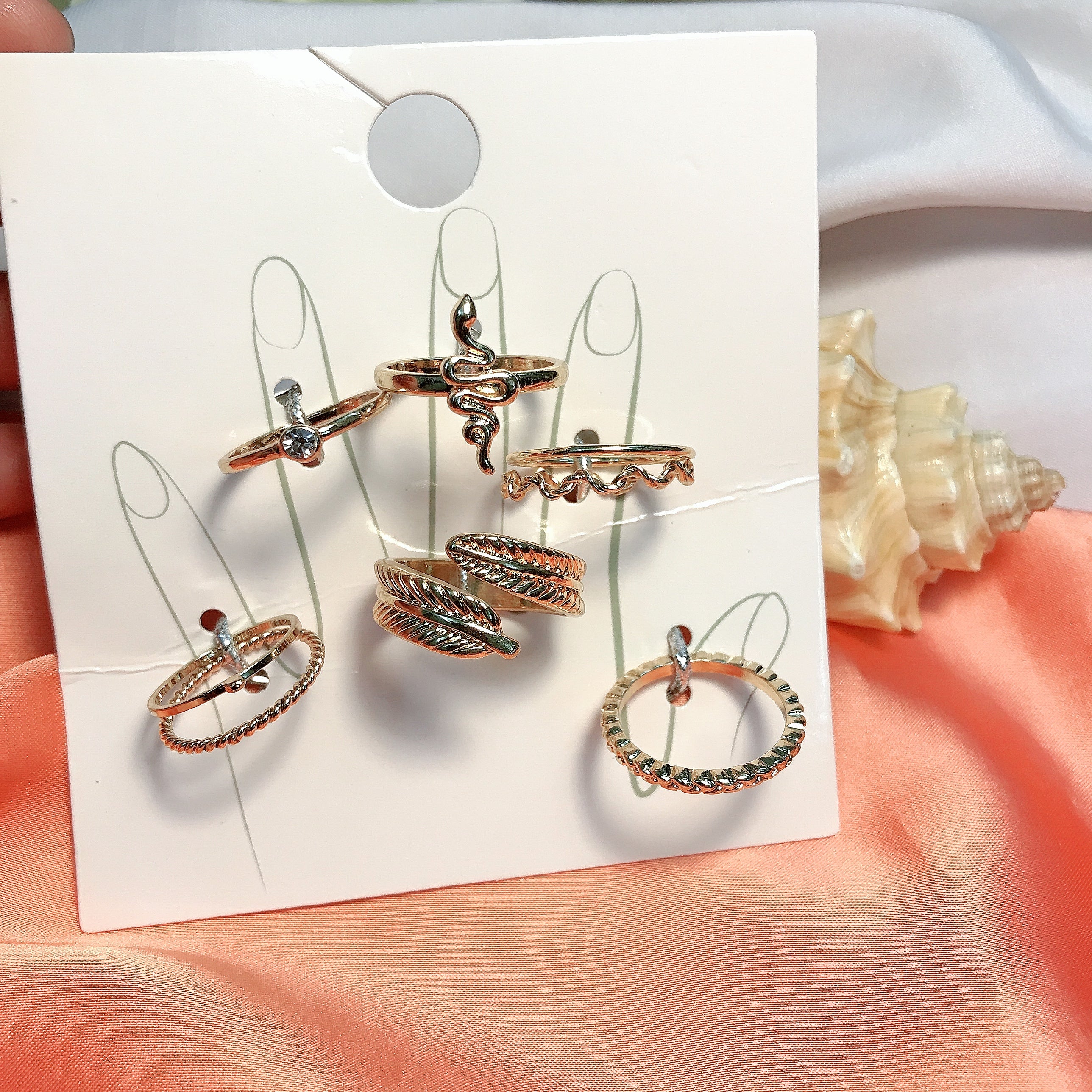 Golden Knuckle Ring