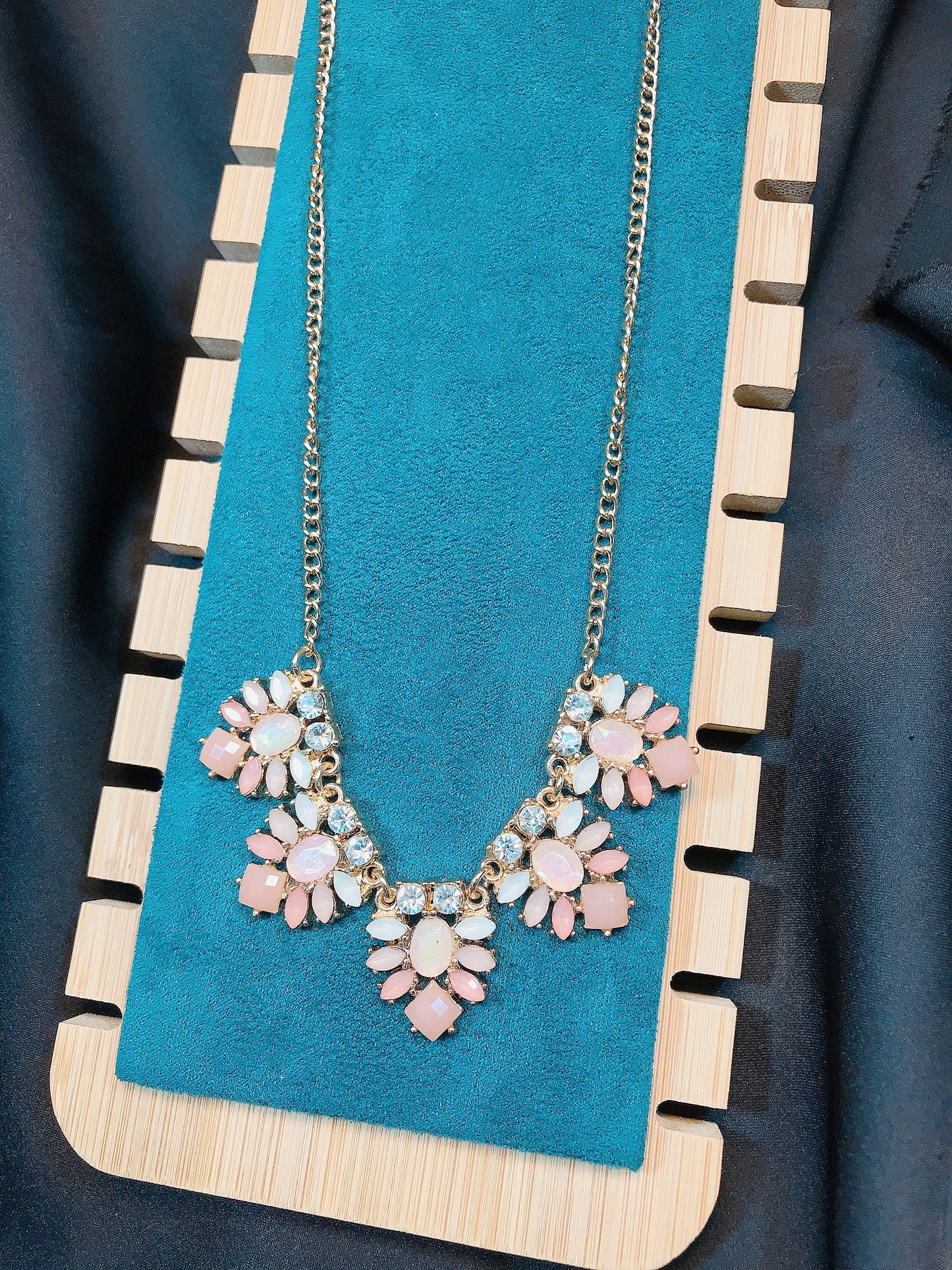 Peach Stone Necklace