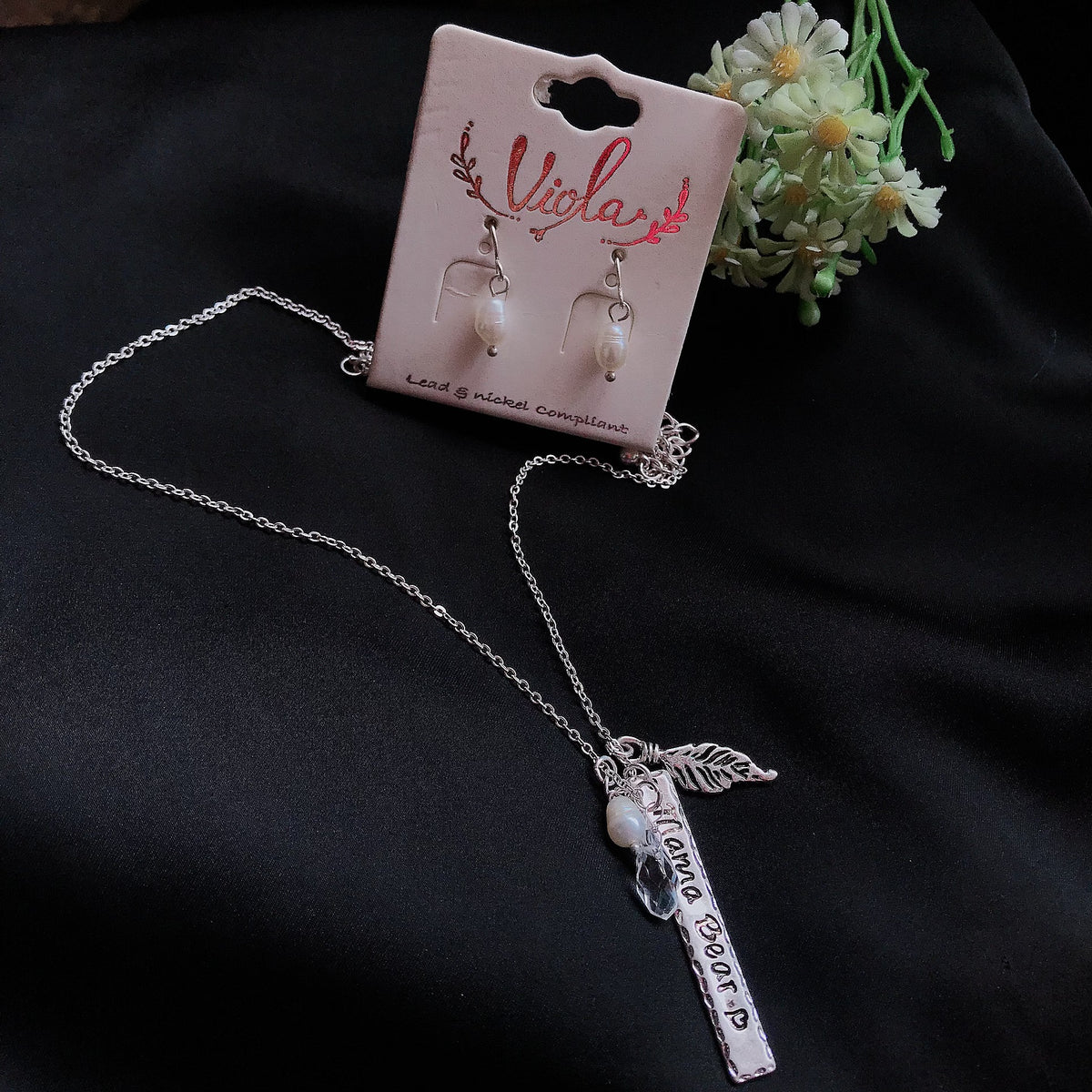 Pearl Engraved Set