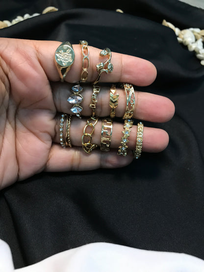 Knuckle Ring Set (R-55)